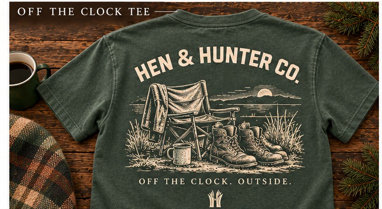 Off the Clock Tee