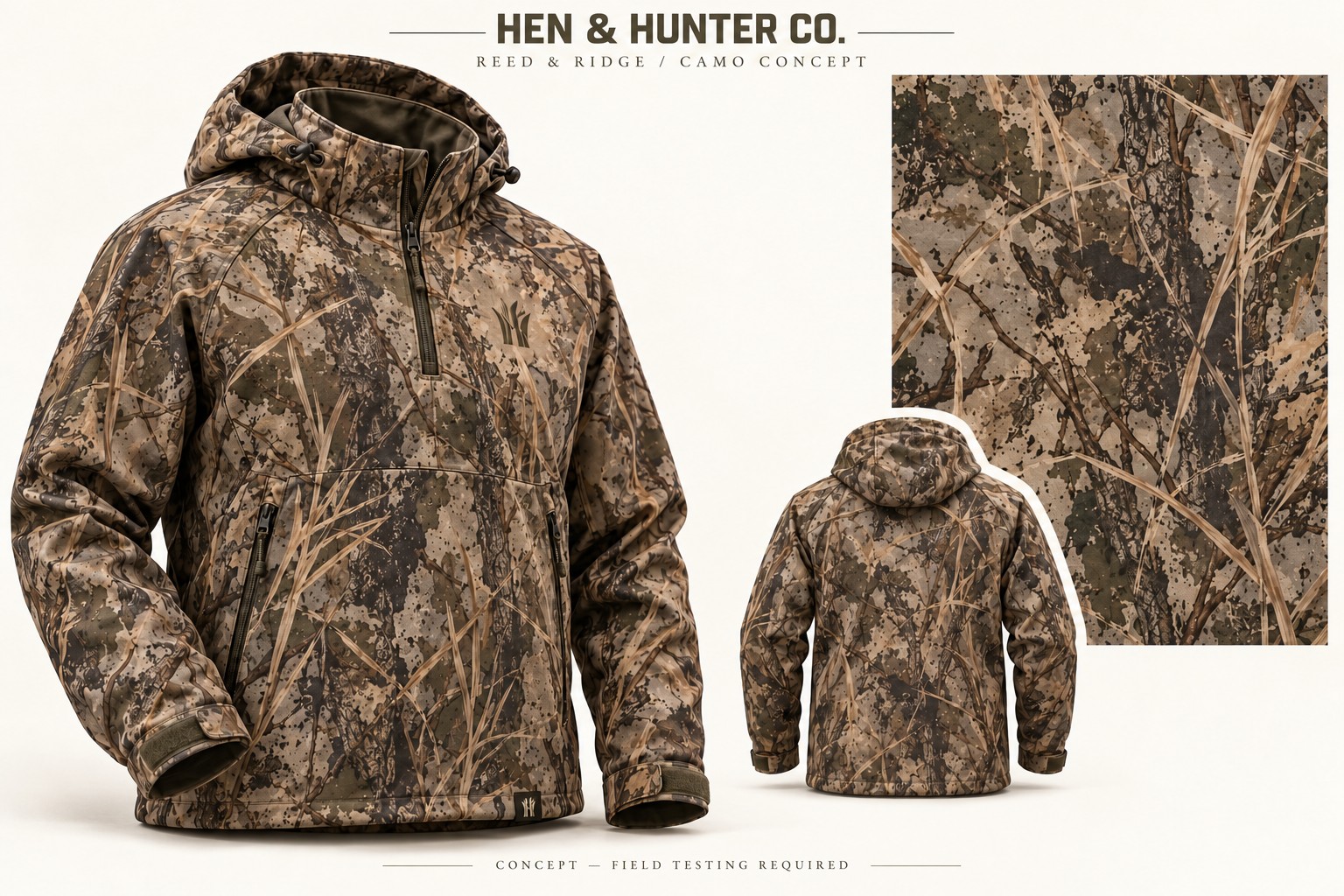 Reed & Ridge Camo Jacket