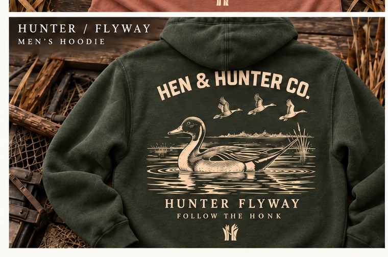 Hunter Flyway Hoodie — Marsh